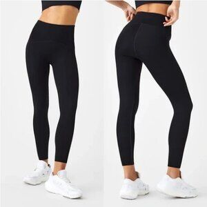SPANX Booty Boost Active 7/8 Sculpting Leggings Black High Rise Slimming Pant XL